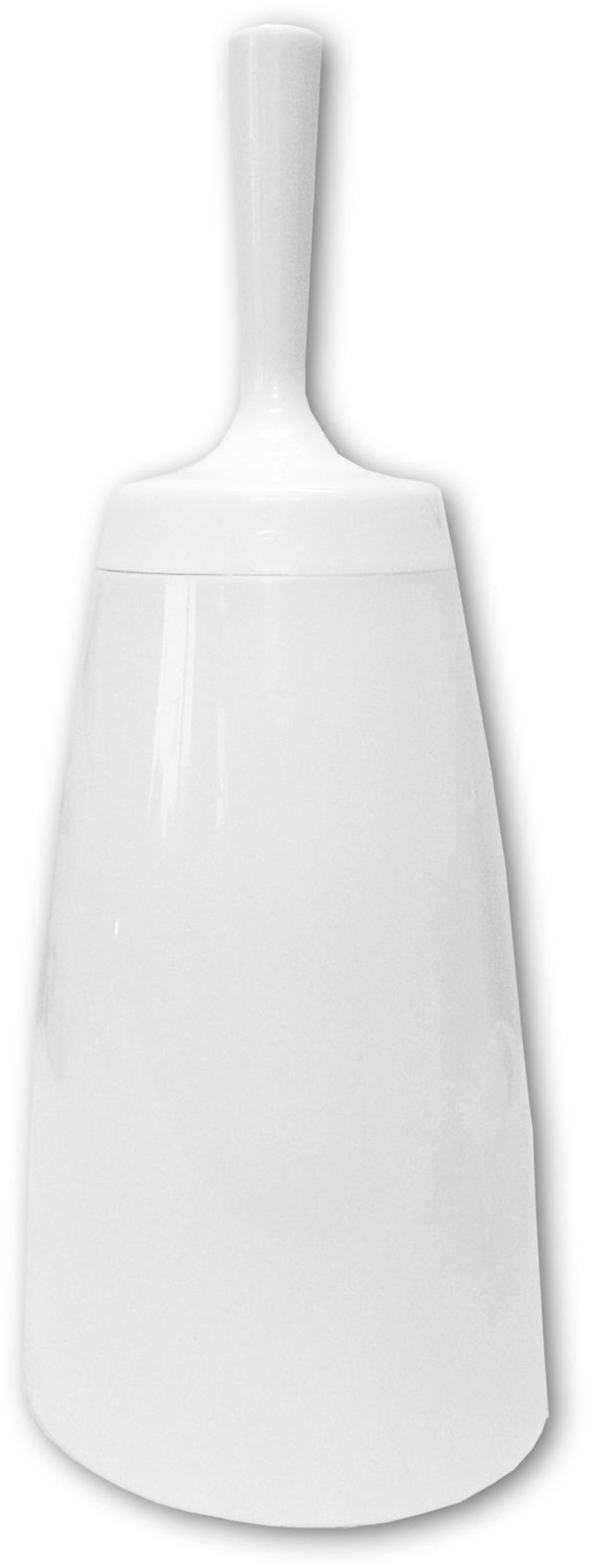 Plastic Toilet Brush - White