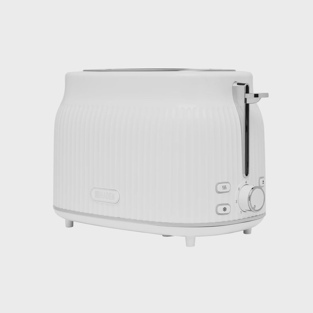 Haden York 2 Slice Toaster White