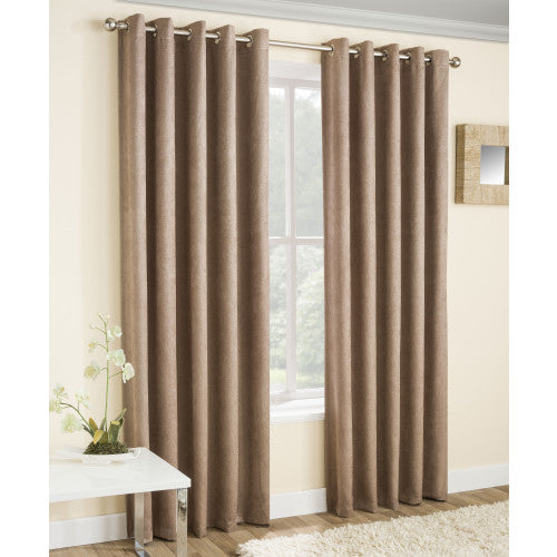 Vogue Ready Made Eyelet Curtains (DHD)