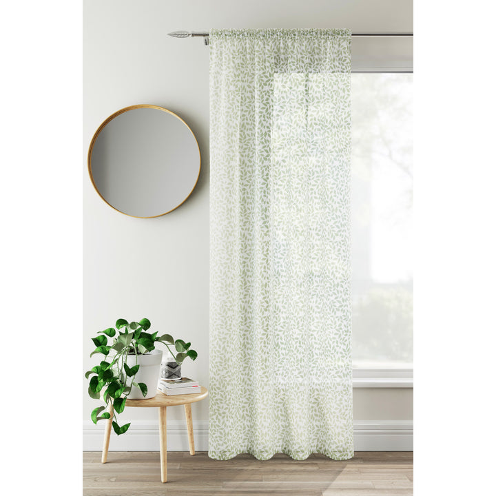 Willow Ready Made Voile Panel 140cm / 55in (DHD)