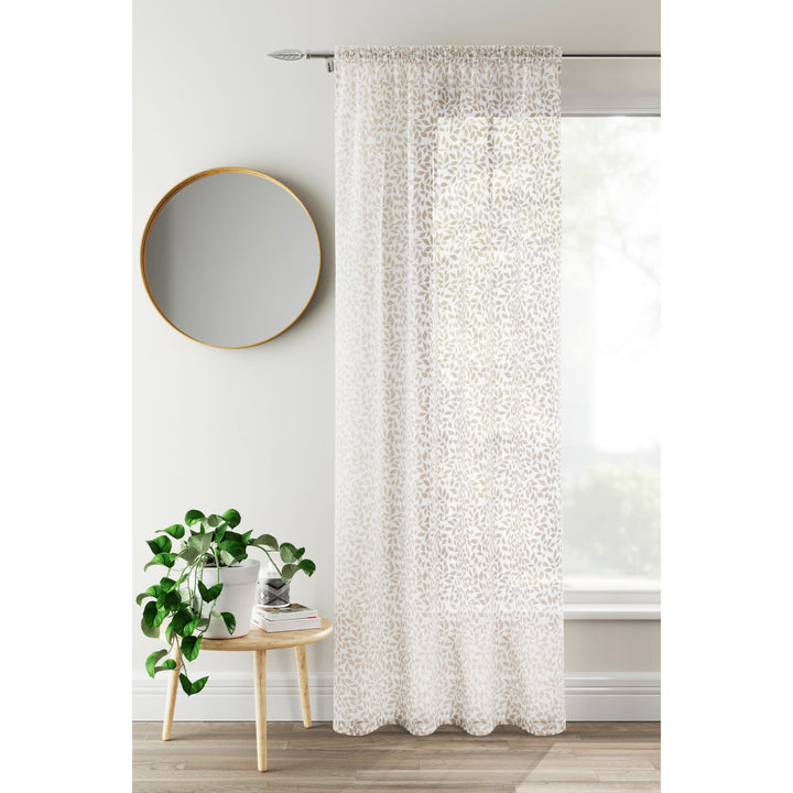 Willow Ready Made Voile Panel 140cm / 55in (DHD)