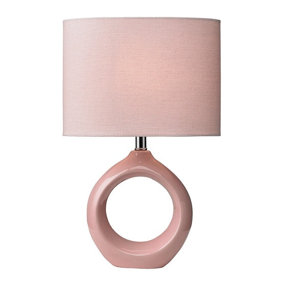 Village At Home Isla Table Lamp - Pink