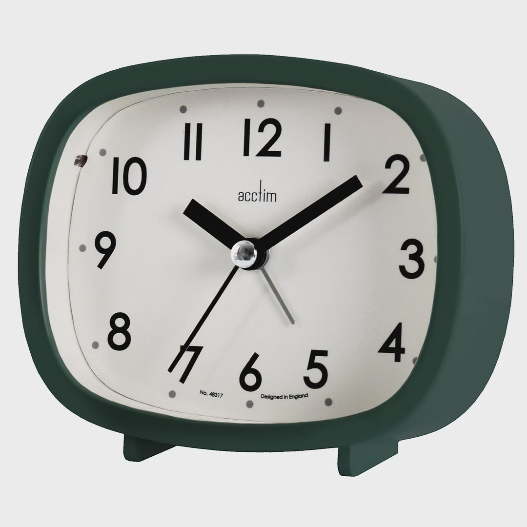 Acctim Hilda Backlight Alarm Clock Urban Jungle 15903