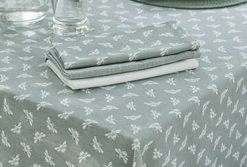 Bee Cotton Tablecloth