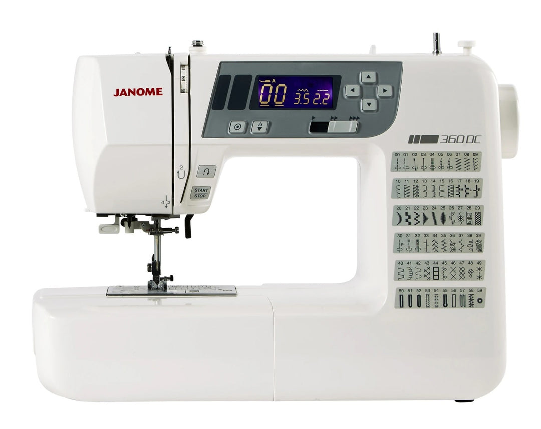 Janome Computerised Sewing Machine 360DC (Instore)