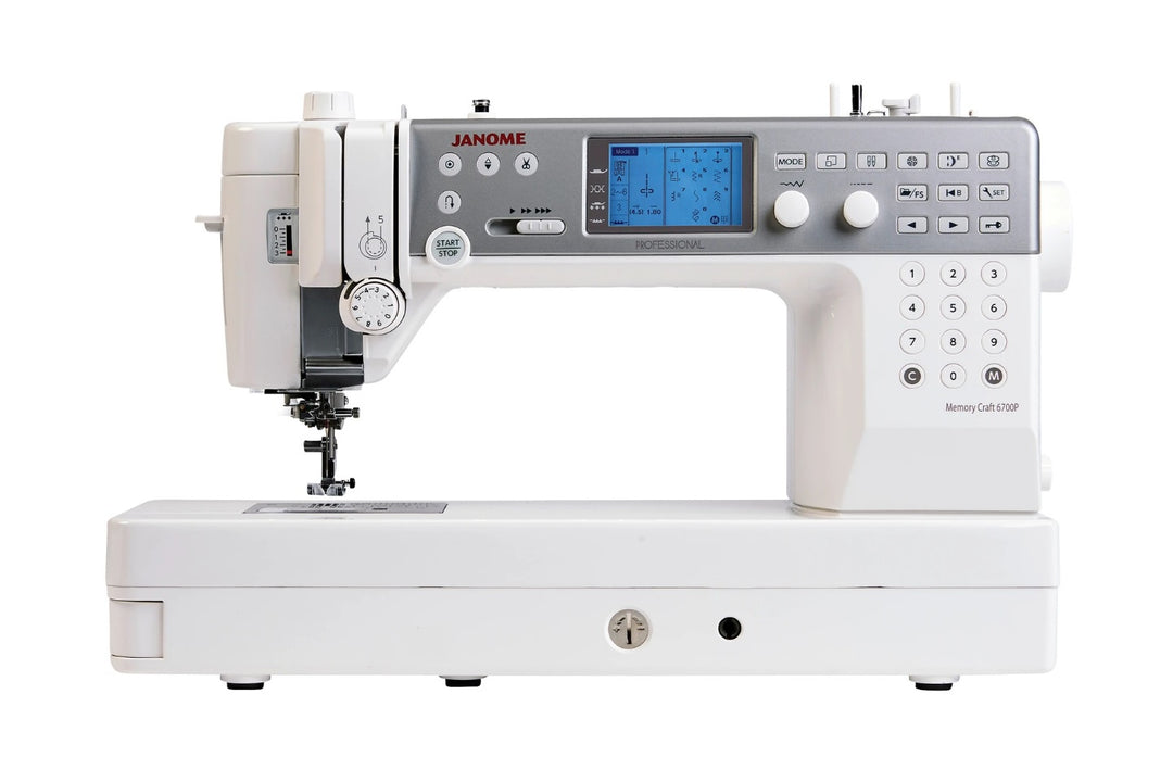 Janome Long Arm Sewing Machine Memory Craft 6700P (DHD)