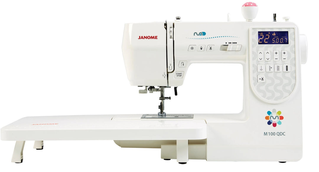 Janome Computerised Sewing Machine M100QDC (DHD)