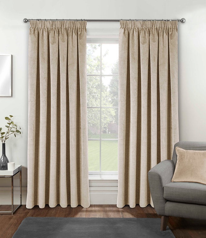 Oxford Ready Made Curtains Thermal Blackout Tape Top