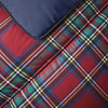 Night Lark Coverless 10.5 Tog Duvet With Pillowcase(s) Warm Tartan Berry