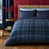 Night Lark Coverless 10.5 Tog Duvet With Pillowcase(s) Tartan Navy