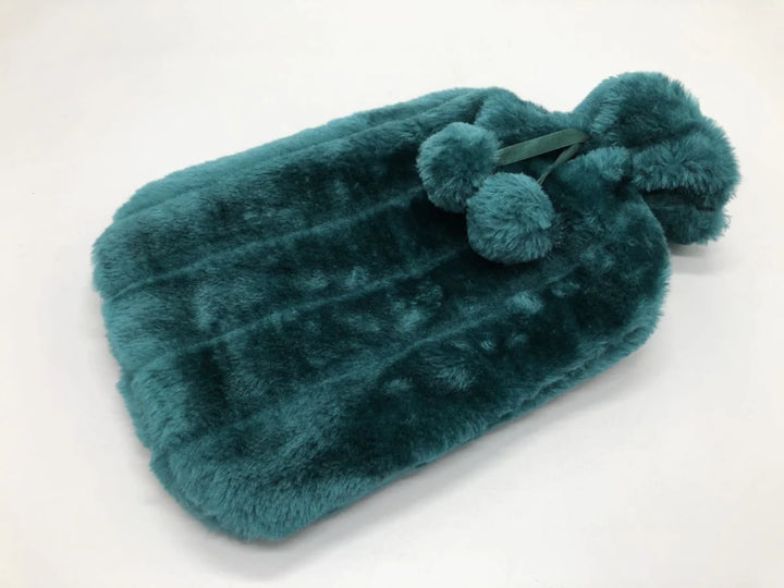 2L Hot Water Bottle + Fur Cover