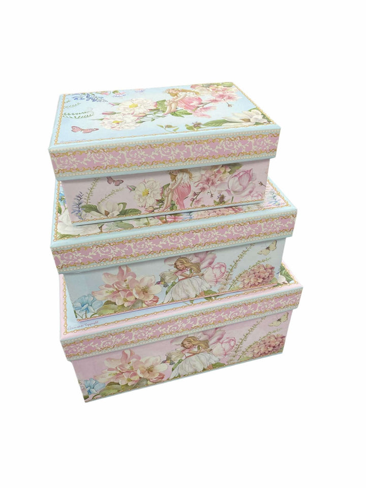 Fairy Rectangular Cardboard Gift/Storage Box M