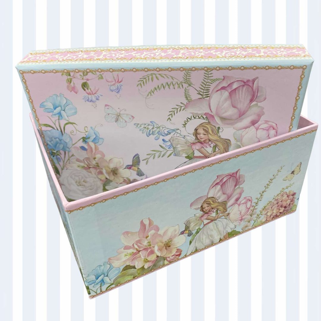 Fairy Rectangular Cardboard Gift/Storage Box S