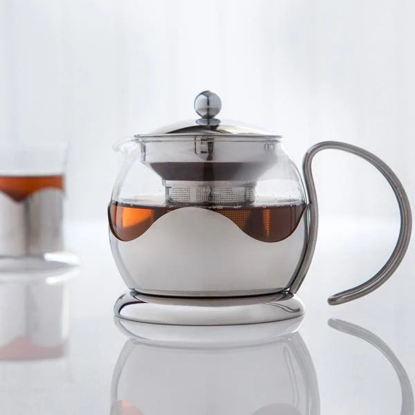 Sabichi 750ml Glass Teapot with Infuser .