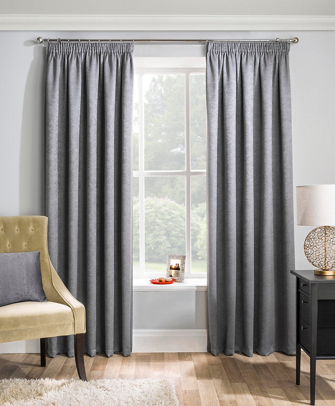 Matrix Ready Made Tape Top Blackout Curtains Lined (Instore)