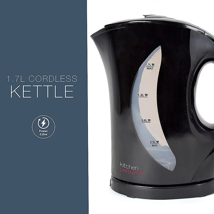 Kitchen Perfected 2000W 1.7L Electric Cordless Kettle