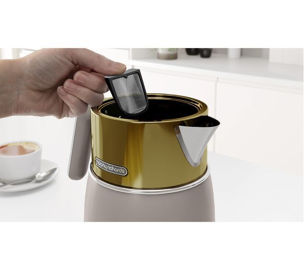 Morphy Richards 1.7L Electric Kettle Signature Gold 100743