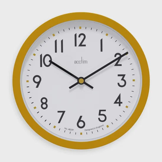 Acctim Elstow 20Cm Wall Clock Dijon 22841