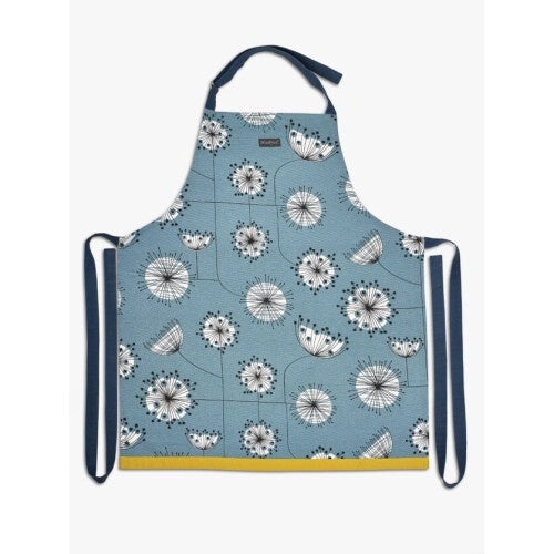 MissPrint Dandelion Apron Blue