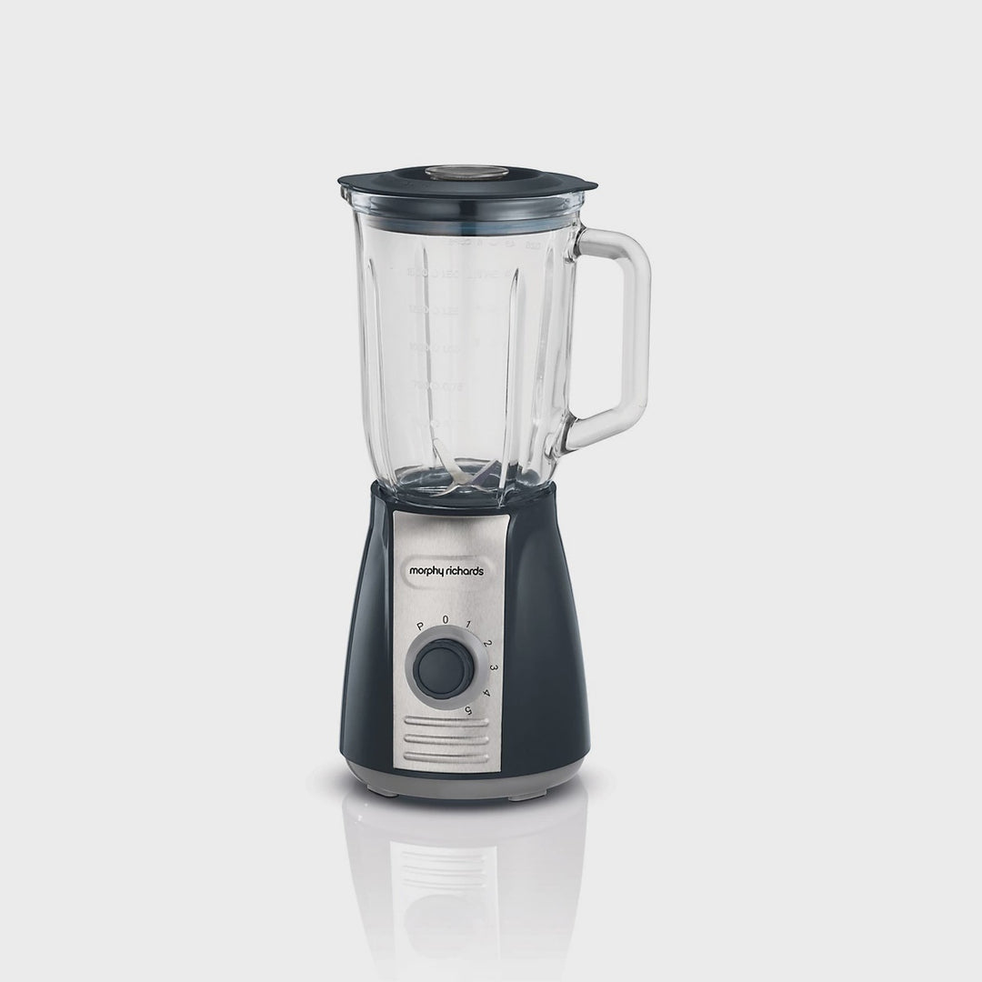 Morphy Richards 403010 Total Control Jug Blender, 1.5 Litres, 600 W with Ice Crusher Blades