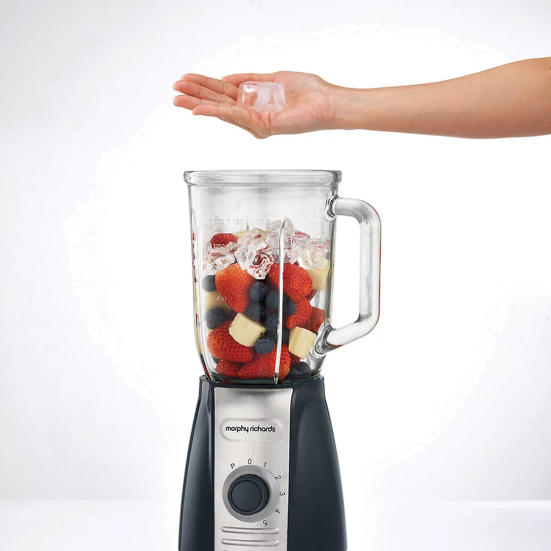 Morphy Richards 403010 Total Control Jug Blender, 1.5 Litres, 600 W with Ice Crusher Blades