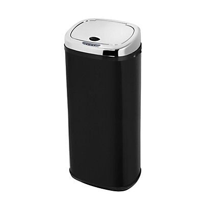 Morphy Richards Chroma 50L Square Sensor Bin Black 971517