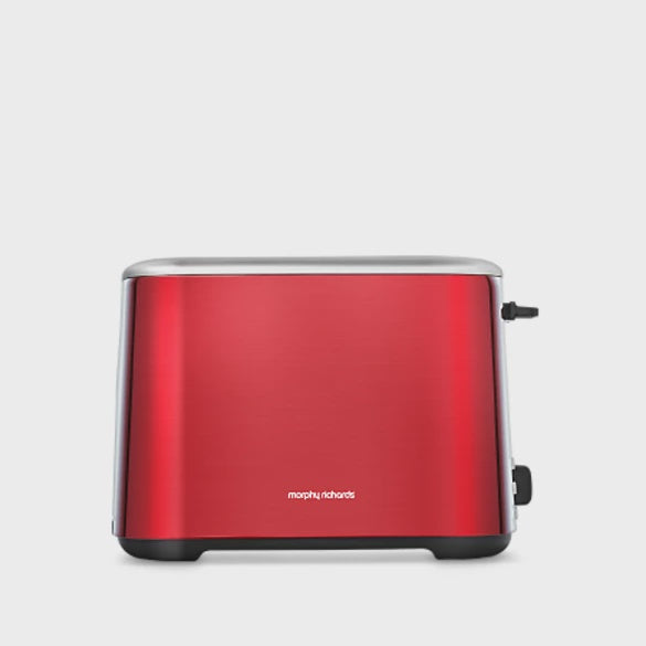 Morphy Richards Equip 2 SliceToaster 800W Red Stainless Steel 22066