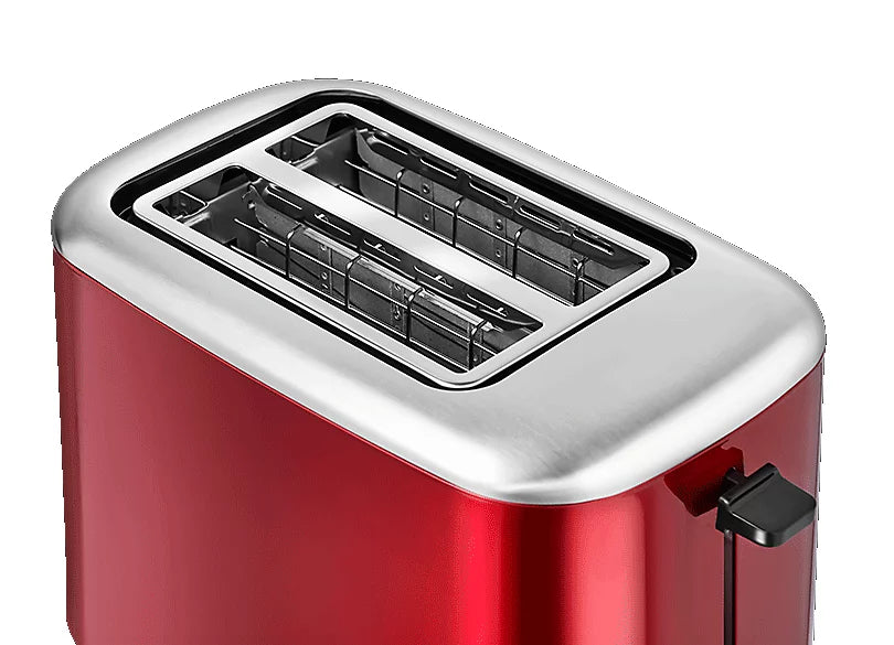 Morphy Richards Equip 2 SliceToaster 800W Red Stainless Steel 22066