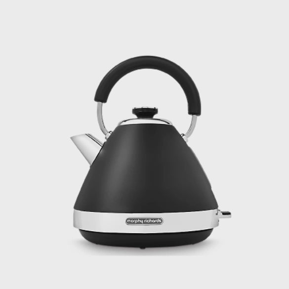 Morphy Richards Venture Pyramid Electric Kettle Black 120834