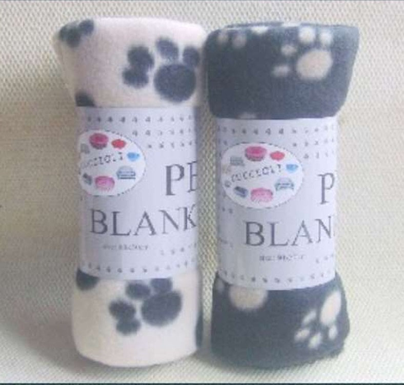 Cuccioli Paws Design Pet Blanket