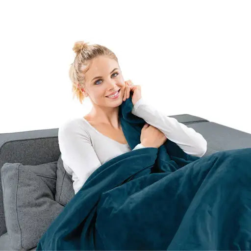 Beurer  Cosy Heated Throw 180x130cm Ocean Blue