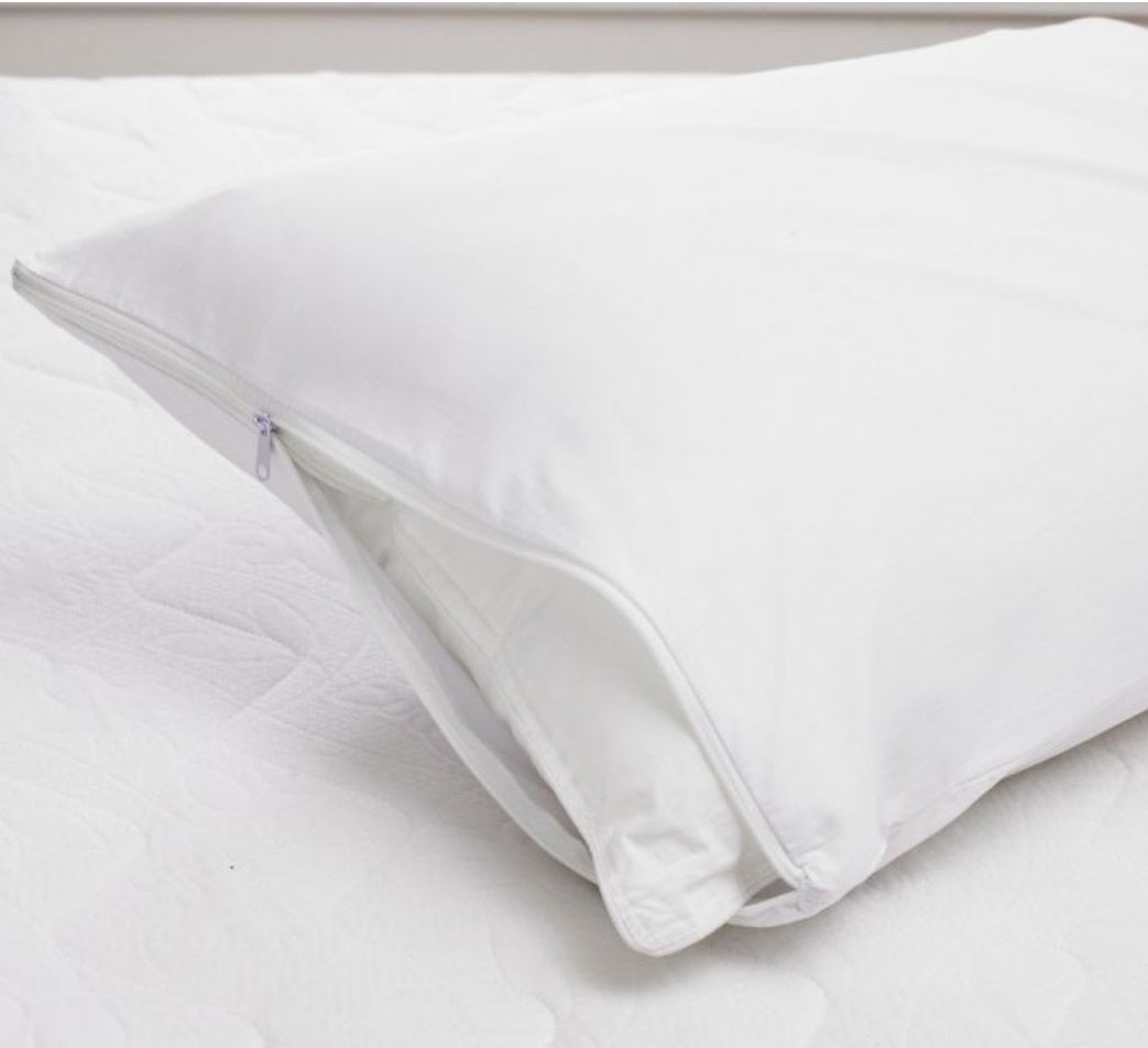 Pair of Luxury Pillow Protectors with Zip