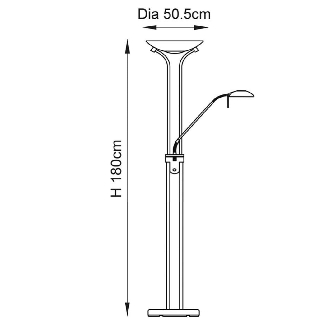 Rome Mother & Child Floor Lamp