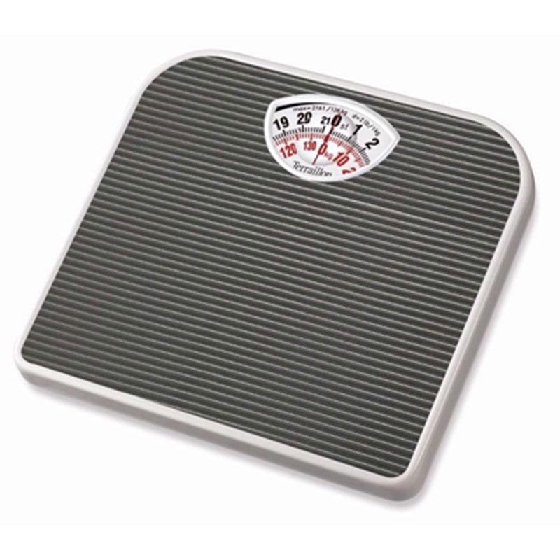 Terraillon Mechanical Bathroom Scales Dark Grey