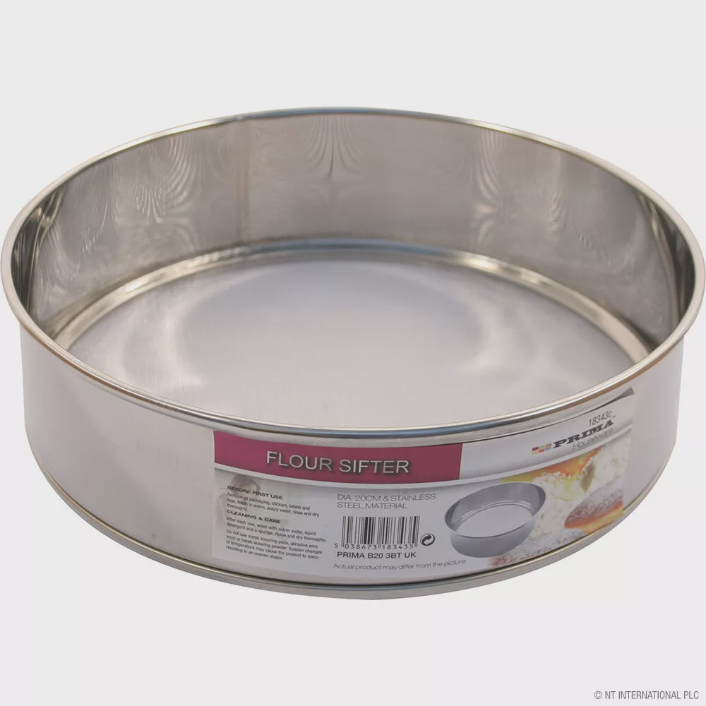 Prima Round Flour Sifter 6in / 15cm