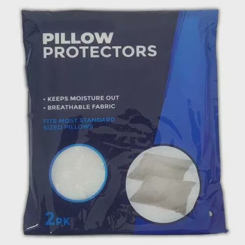 Set Of 2 Waterproof Pillow Protectors