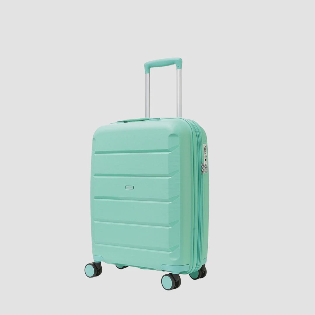 Tulum 55cm Trolley Suitcase Turquoise