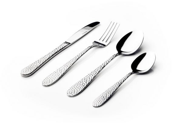 Sabichi Hammered 16pc Cutlery Set