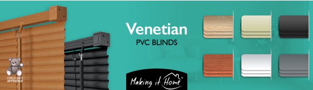 PVC 25mm Slat Venetian Blind